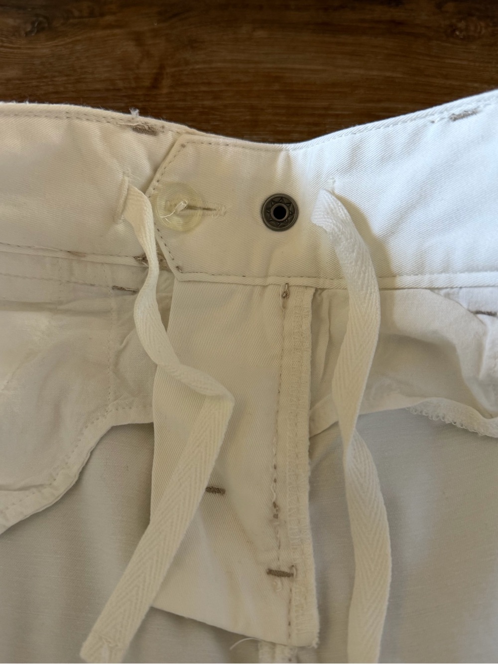 Athleta White Cargo Bermuda Shorts for Women - Picture 3 of 5